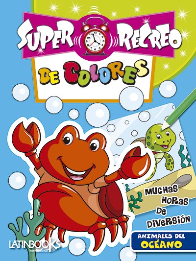 Libro Super Recreo Colores (oceano)
