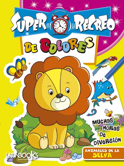 Libro Super Recreo Colores (selva)