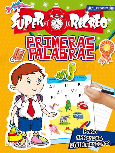 Libro Super Recreo Actividades (primeras palabras)