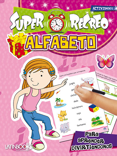 Libro Super Recreo Actividades (alfabeto)
