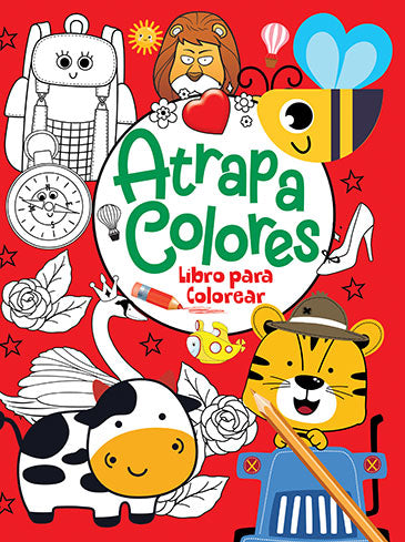 Libro Atrapa Colores (rojo)