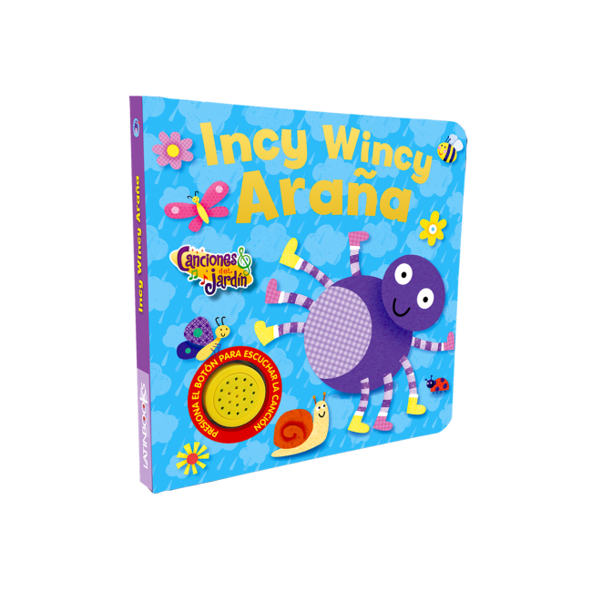 Libro Musical Incy Wincy Araña